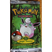 Pokemon WOTC Jungle Booster Pack Wigglytuff Artwork STILL SEALED TCG