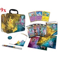 Pokemon SM Shining Legends CASE of Collector chests (case of 9 = 45 packs)
