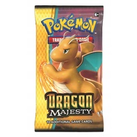 Pokemon SM Dragon Majesty Booster Pack BRAND NEW AND SEALED TCG