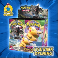 LIVE FACEBOOK/YOUTUBE/TWITCH PACK OPENING 36 VIVID VOLTAGE PACKS SEALED BOOSTER BOX YOU KEEP ALL