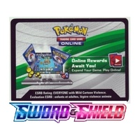 100 x Pokemon SWSH1 SWORD AND SHIELD BASE SET Code TCGO Cards TCG Codes