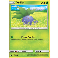 Oddish 4/147 SM Burning Shadows Common Pokemon Card NEAR MINT TCG