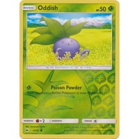Oddish 4/147 SM Burning Shadows Reverse Holo Common Pokemon Card NEAR MINT TCG