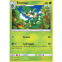 Simisage 13/147 SM Burning Shadows Uncommon Pokemon Card NEAR MINT TCG