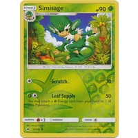 Simisage 13/147 SM Burning Shadows Reverse Holo Uncommon Pokemon Card NEAR MINT TCG