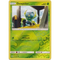 Dewpider 14/147 SM Burning Shadows Reverse Holo Common Pokemon Card NEAR MINT TCG