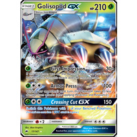Golisopod GX 17/147 SM Burning Shadows Ultra Rare Holo Pokemon Card NEAR MINT TCG