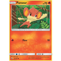 Pansear 22/147 SM Burning Shadows Common Pokemon Card NEAR MINT TCG