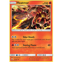 Heatmor 24/147 SM Burning Shadows Uncommon Pokemon Card NEAR MINT TCG