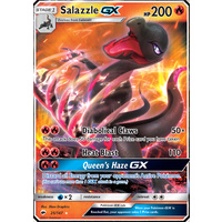 Salazzle GX 25/147 SM Burning Shadows Ultra Rare Holo Pokemon Card NEAR MINT TCG