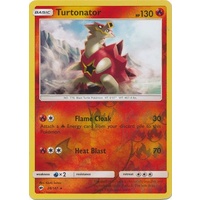 Turtonator 26/147 SM Burning Shadows Reverse Holo Rare Pokemon Card NEAR MINT TCG