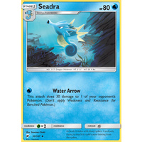 Seadra 30/147 SM Burning Shadows Uncommon Pokemon Card NEAR MINT TCG