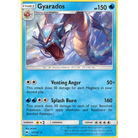 Gyarados 33/147 SM Burning Shadows Rare Holo Pokemon Card NEAR MINT TCG