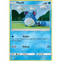 Marill 34/147 SM Burning Shadows Common Pokemon Card NEAR MINT TCG