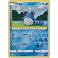 Marill 34/147 SM Burning Shadows Reverse Holo Common Pokemon Card NEAR MINT TCG