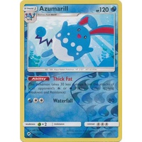 Azumarill 35/147 SM Burning Shadows Reverse Holo Rare Pokemon Card NEAR MINT TCG