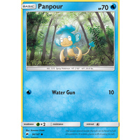 Panpour 36/147 SM Burning Shadows Common Pokemon Card NEAR MINT TCG