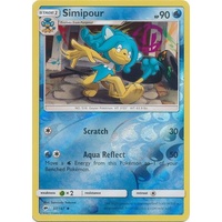 Simipour 37/147 SM Burning Shadows Reverse Holo Uncommon Pokemon Card NEAR MINT TCG
