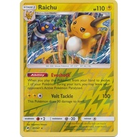 Raichu 41/147 SM Burning Shadows Reverse Holo Rare Pokemon Card NEAR MINT TCG