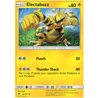 Electabuzz 42/147 SM Burning Shadows Uncommon Pokemon Card NEAR MINT TCG