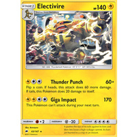Electivire 43/147 SM Burning Shadows Rare Pokemon Card NEAR MINT TCG