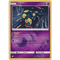 Seviper 50/147 SM Burning Shadows Reverse Holo Uncommon Pokemon Card NEAR MINT TCG
