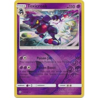 Toxicroak 55/147 SM Burning Shadows Reverse Holo Rare Pokemon Card NEAR MINT TCG
