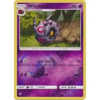 Whirlipede 57/147 SM Burning Shadows Reverse Holo Uncommon Pokemon Card NEAR MINT TCG