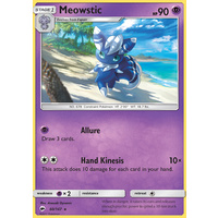 Meowstic 60/147 SM Burning Shadows Rare Pokemon Card NEAR MINT TCG