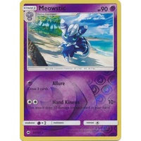 Meowstic 60/147 SM Burning Shadows Reverse Holo Rare Pokemon Card NEAR MINT TCG