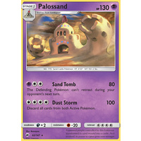 Palossand 62/147 SM Burning Shadows Rare Holo Pokemon Card NEAR MINT TCG