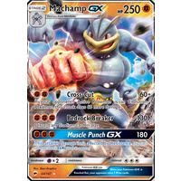Machamp GX 64/147 SM Burning Shadows Ultra Rare Holo Pokemon Card NEAR MINT TCG