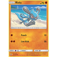 Riolu 70/147 SM Burning Shadows Common Pokemon Card NEAR MINT TCG