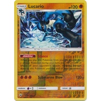 Lucario 71/147 SM Burning Shadows Reverse Holo Rare Pokemon Card NEAR MINT TCG
