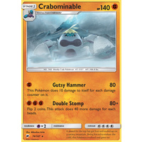 Crabominable 74/147 SM Burning Shadows Rare Pokemon Card NEAR MINT TCG
