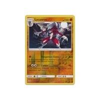 Lycanroc 75/147 SM Burning Shadows Reverse Holo Rare Pokemon Card NEAR MINT TCG