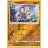 Lycanroc 76/147 SM Burning Shadows Reverse Holo Rare Pokemon Card NEAR MINT TCG