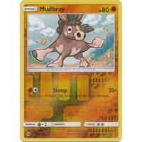 Mudbray 77/147 SM Burning Shadows Reverse Holo Common Pokemon Card NEAR MINT TCG