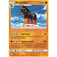 Mudsdale 78/147 SM Burning Shadows Rare Pokemon Card NEAR MINT TCG