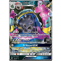 Alolan Muk GX 84/147 SM Burning Shadows Ultra Rare Holo Pokemon Card NEAR MINT TCG
