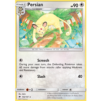 Persian 102/147 SM Burning Shadows Rare Pokemon Card NEAR MINT TCG