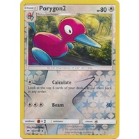 Porygon2 104/147 SM Burning Shadows Reverse Holo Uncommon Pokemon Card NEAR MINT TCG