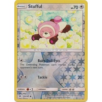Stufful 110/147 SM Burning Shadows Reverse Holo Common Pokemon Card NEAR MINT TCG