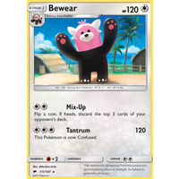 Bewear 111/147 SM Burning Shadows Rare Pokemon Card NEAR MINT TCG