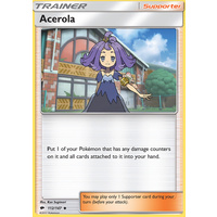 Acerola 112/147 SM Burning Shadows Uncommon Trainer Pokemon Card NEAR MINT TCG