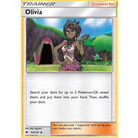 Olivia 119/147 SM Burning Shadows Uncommon Trainer Pokemon Card NEAR MINT TCG