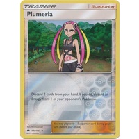 Plumeria 120/147 SM Burning Shadows Reverse Holo Uncommon Trainer Pokemon Card NEAR MINT TCG
