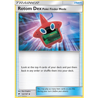 Rotom Dex Poke-Finder Mode 122/147 SM Burning Shadows Uncommon Trainer Pokemon Card NEAR MINT TCG