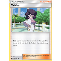 Wicke 127/147 SM Burning Shadows Uncommon Trainer Pokemon Card NEAR MINT TCG