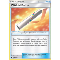 Wishful Baton 128/147 SM Burning Shadows Uncommon Trainer Pokemon Card NEAR MINT TCG